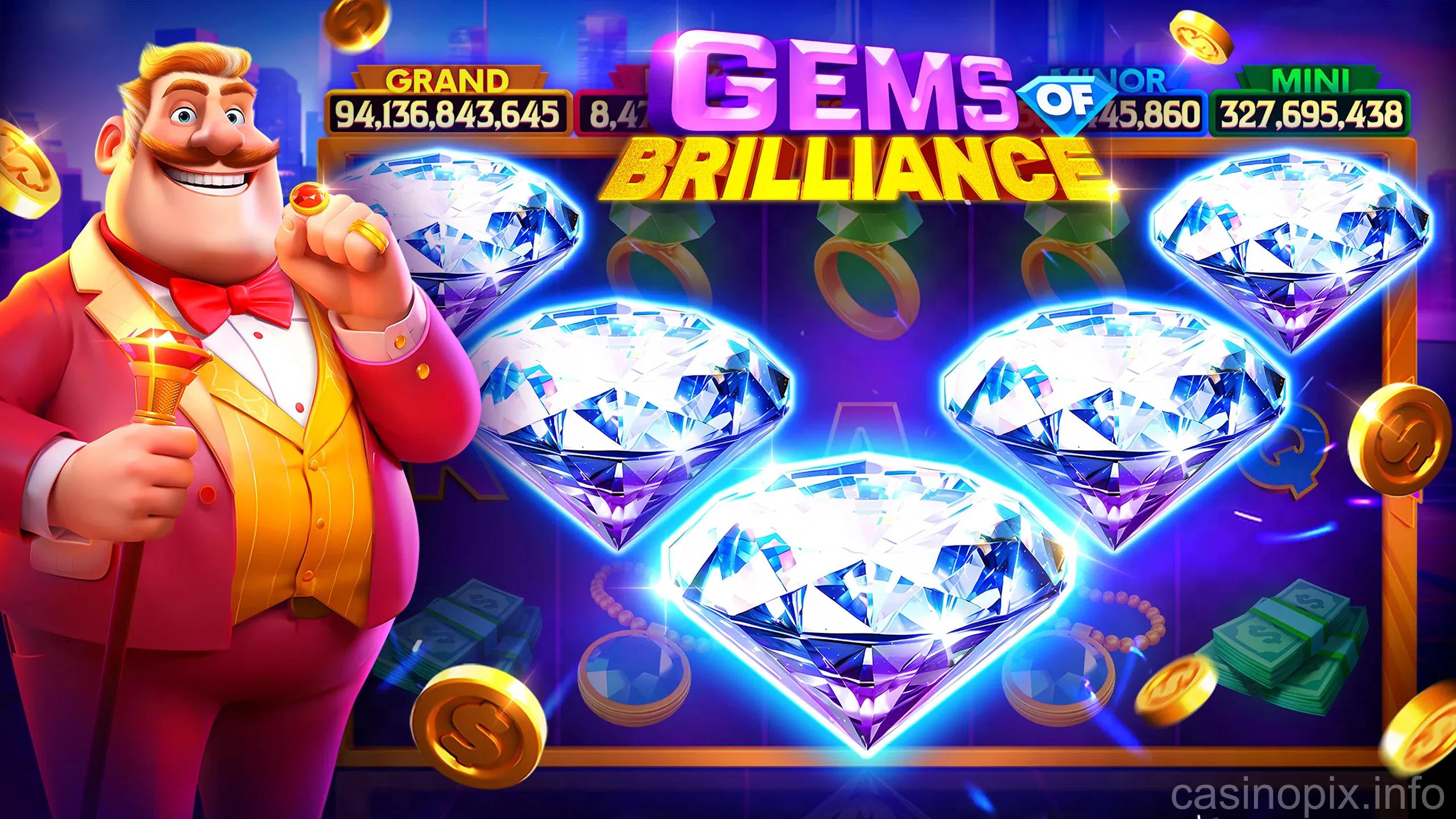 Tela do app Casino Pix